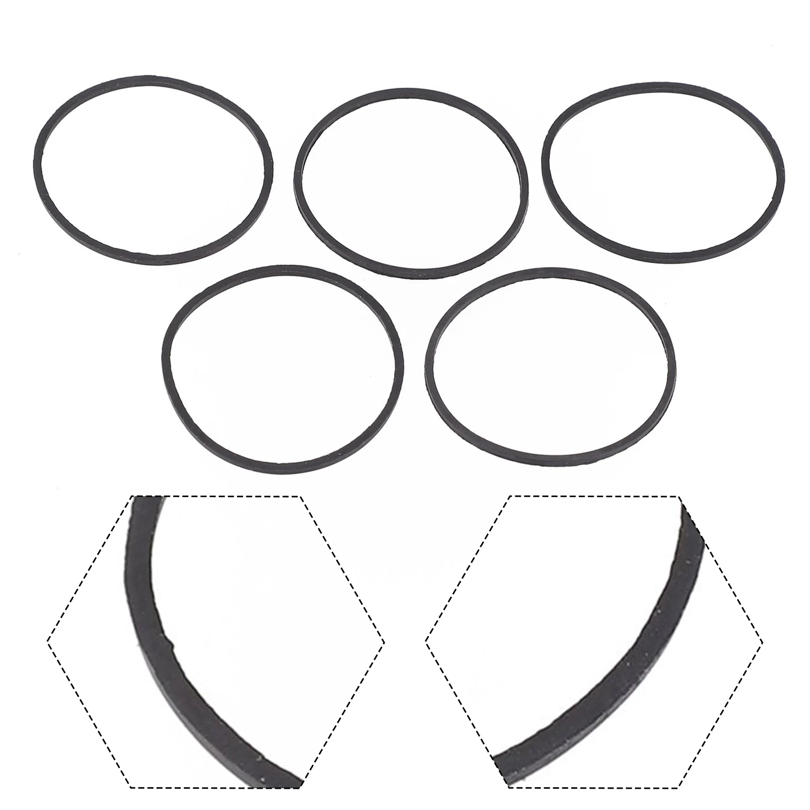 5pc Carburetor Float Bowl Gaskets O-Ring For Carb #693981 280492 Lawn Mower Accessories Garden Gardening Supplies