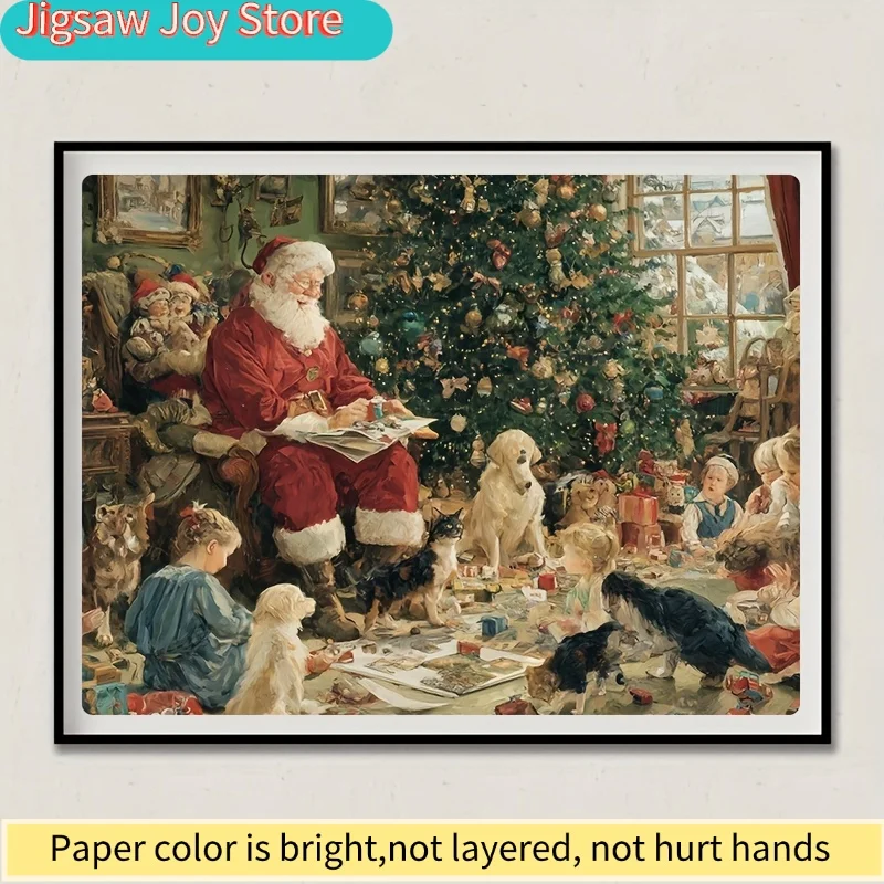 Una caja de rompecabezas diseñada para adultos, perfecta para fiestas de regalo de Papá Noel y adecuada para juegos y actividades de fiesta. Esta festa es un placer.