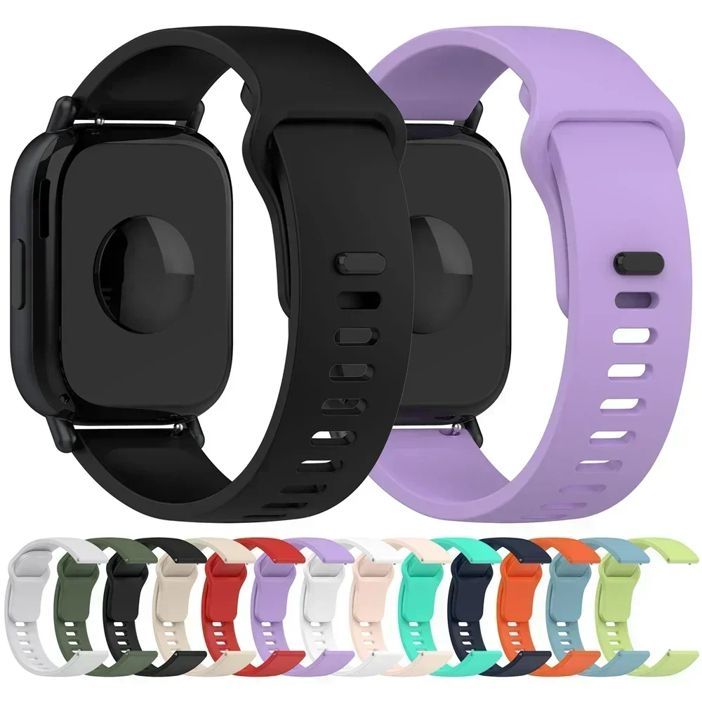 20 مللي متر 22 مللي متر حزام ساعة سيليكون ل TicWatch Pro 3 الترا حزام ل TicWatch GTW/GTX/S2/E2/E3/GTH استبدال سوار رياضي ناعم