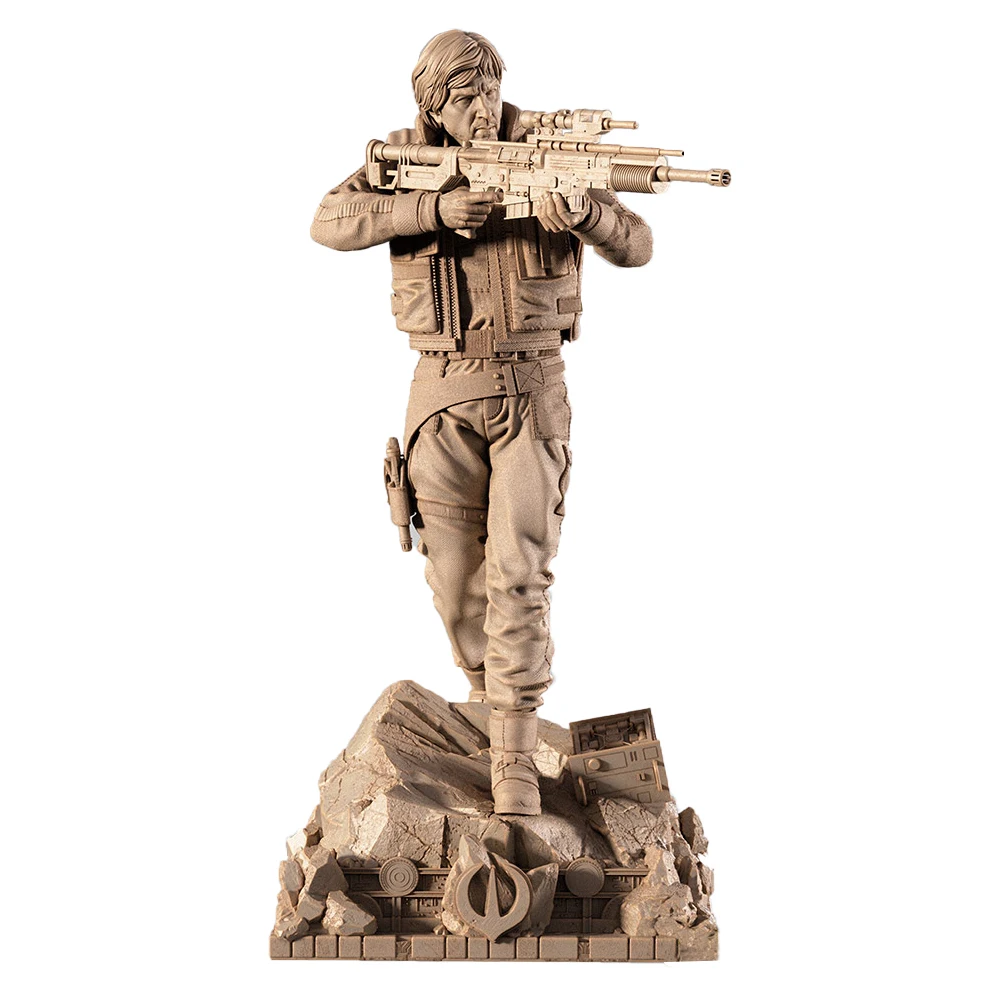 1:16 شخصية كايل رينفوي عالية التفاصيل | مصغرة الراتنج ثلاثية الأبعاد | مجموعة نماذج وكيل المتمردين غير المطلية (A1123) #2