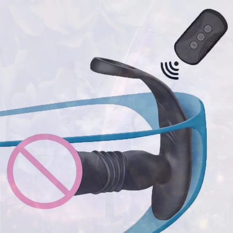 Tragbare automatische Mann Maschine Einsatz Anal Sex Sex Spielzeug Analan Prostata-Massagegerät mit Ring Anal Vibrator Ehemann Frauen