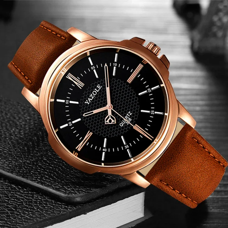 YAZOLE 남성용 쿼츠 시계, 남성 브랜드 비즈니스 클래식 스타일, 손목 시계, Reloges Man Hodinky, 신제품