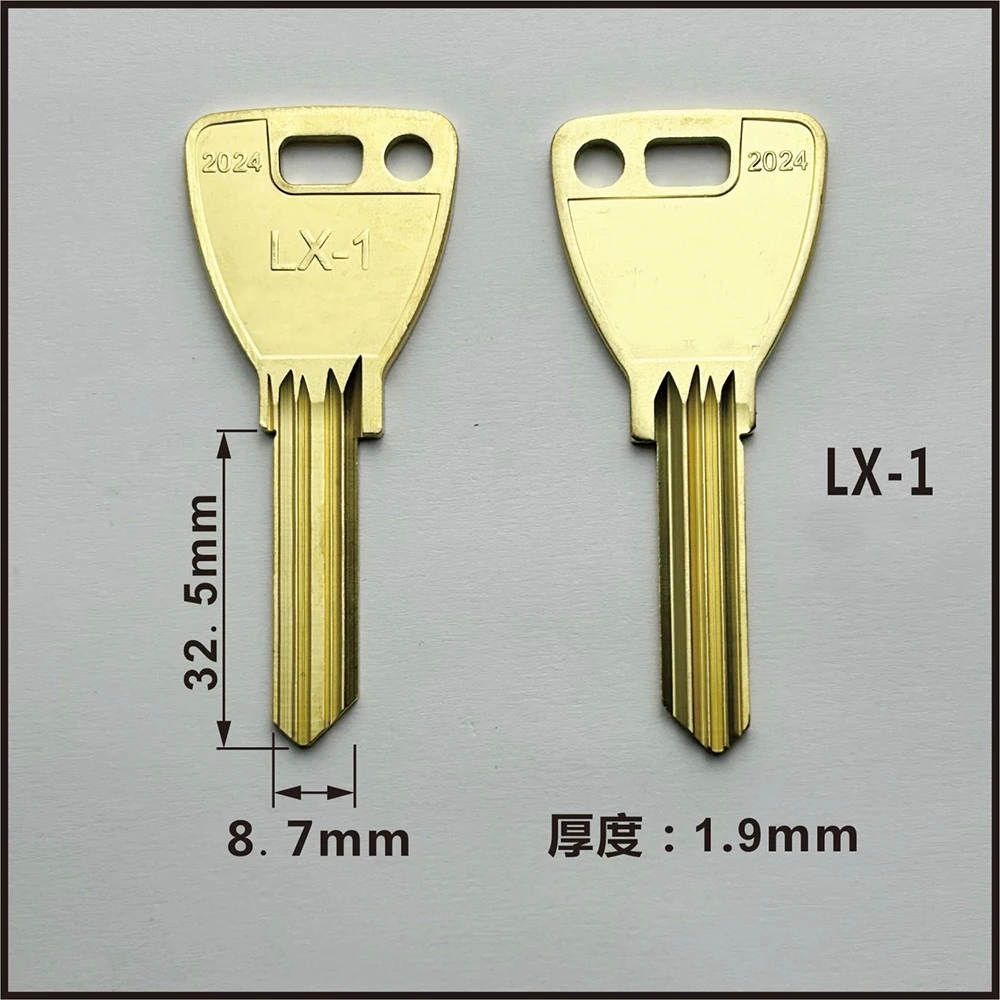 multi-slot special-shaped key blanks For Australian LX-1 horizontal toothed special key blanks Professional Locksmith Tool