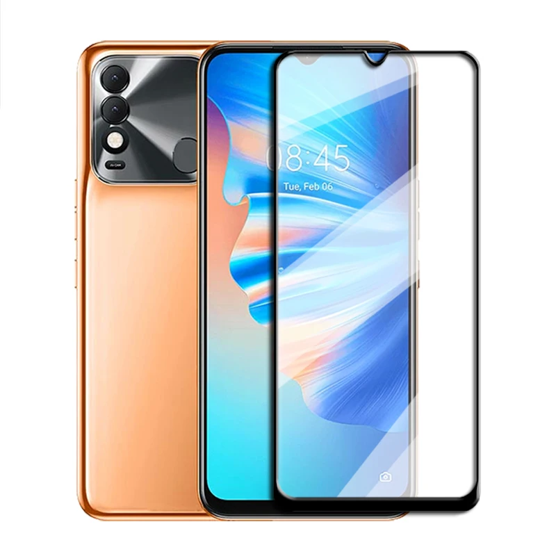 

Защитное стекло для Tecno Spark 8T 2.5D, закаленное стекло для Spark 8T, полное покрытие, защитная пленка для телефона Tecno Spark 8T