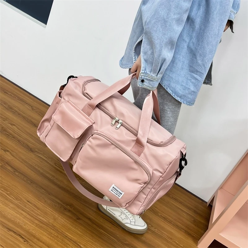 

Ultra Large Capaci ort Trip Handbag Women's Portable Commuter Bag Simple Travel Bag very Storage Bag Single oulder