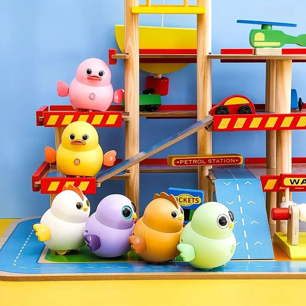 แม่เหล็กไฟฟ้าเดิน Chick ไฟฟ้า Chick ไฟฟ้าเดินเป็ดการ์ตูนตลกแม่เหล็กแกว่งไก่เด็กวัยหัดเดิน