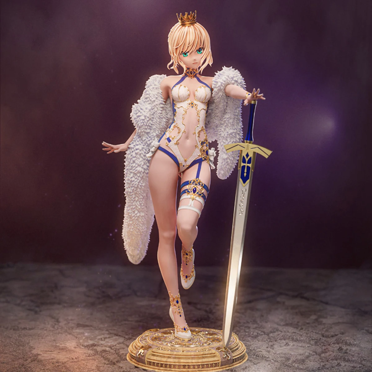 

1/18 1/24 Artoria Saber 3D Print Resin Model Garage Kit Unpainted High-Detail Miniature Figure