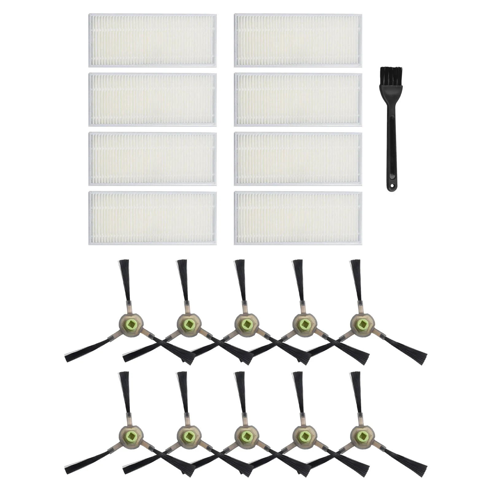 

Complete 19Pack Accessory Set for Robovac K2 & For M210 Filters and Brushes to Maintain Peak Cleaning Efficiency