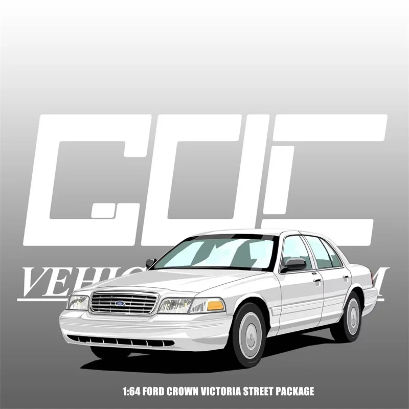 

GOC 1:64 CROWN VICTORIA Street посылка limited799 литая модель автомобиля