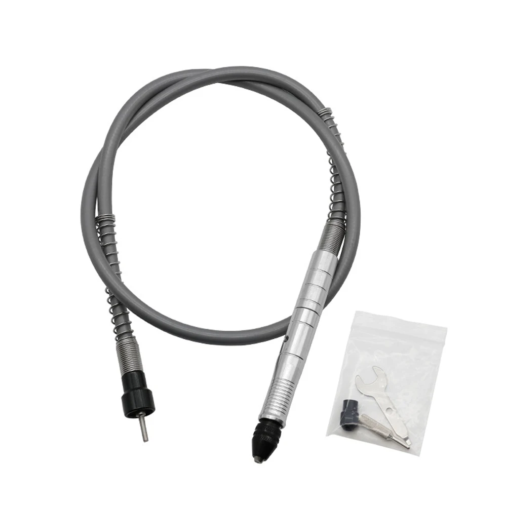 108cm Flexible Shaft Extension For Electric Grinder Engraving Machine Rubber Alloy Chuck Rotary Carving Drilling Tool