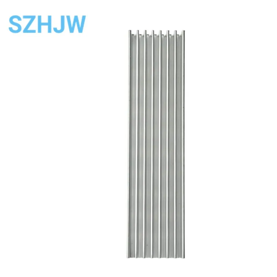 Heatsink Radiator Cooler Radiator 100x25x10MM High Quality Aluminum Heat Sink Fins Fast Thermal Conductivity Thermal Bar 