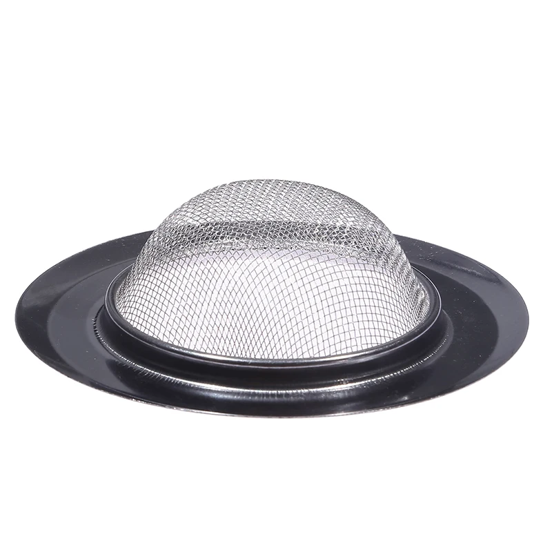 1Pc Kitchen Sink Filter Stainless Steel Mesh Sink Strainer Filter Bathroom Sink Strainer Drain Hole Filter Trap Waste Screen