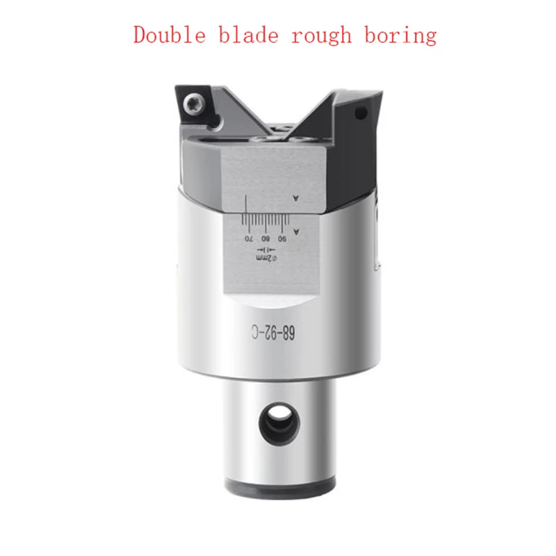 Double Blade Rough Boring Adjustable Boring Machine Deep Hole Seismic Rough Boring Blade Adjustment Knife Range 19-164 Two-blade