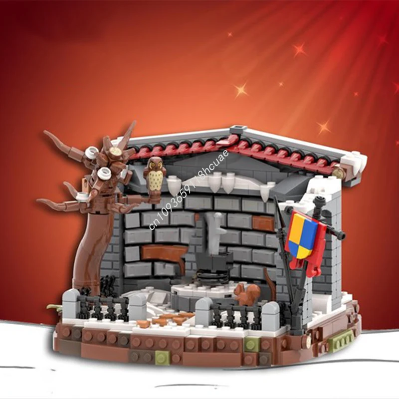 

680pcs MOC The Sword in the Stone Disneying Building Blocks Adult Christmas toy Gift collector Children's Model Construction