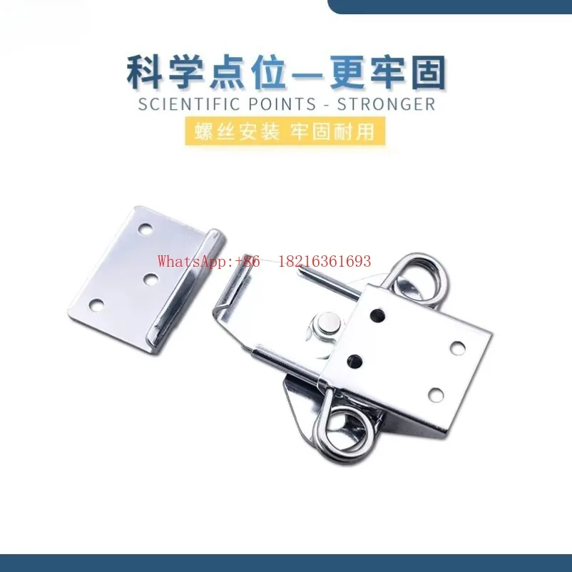 Wooden box buckle butterfly lock cylinder, factory direct sales, luggage hardware accessories X201 iron