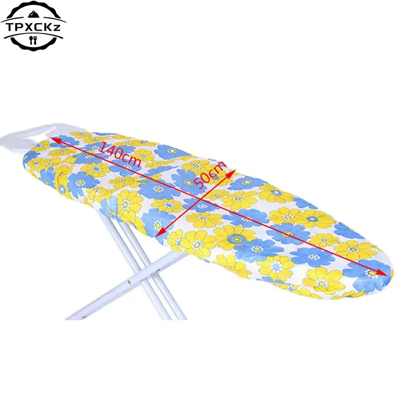 

Easy Fitted Fabric Ironing Board Cover Protective Press Iron Folding For Ironing Cloth Guard Protect Garment 140*50cm