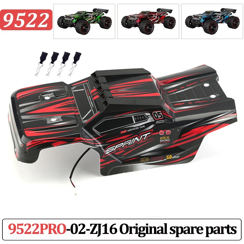 9522PRO Spare Parts Drive Shaft Servo Differential Gearbox Tire Car Body Receiver Motor Bearings Swing The Arm 9522 Spare Parts