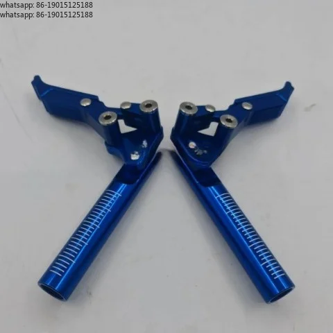 Universal Sports Wheelchair Aluminum Alloy Scissor Brake Wheelchair Fittings Pipe Clip Installation