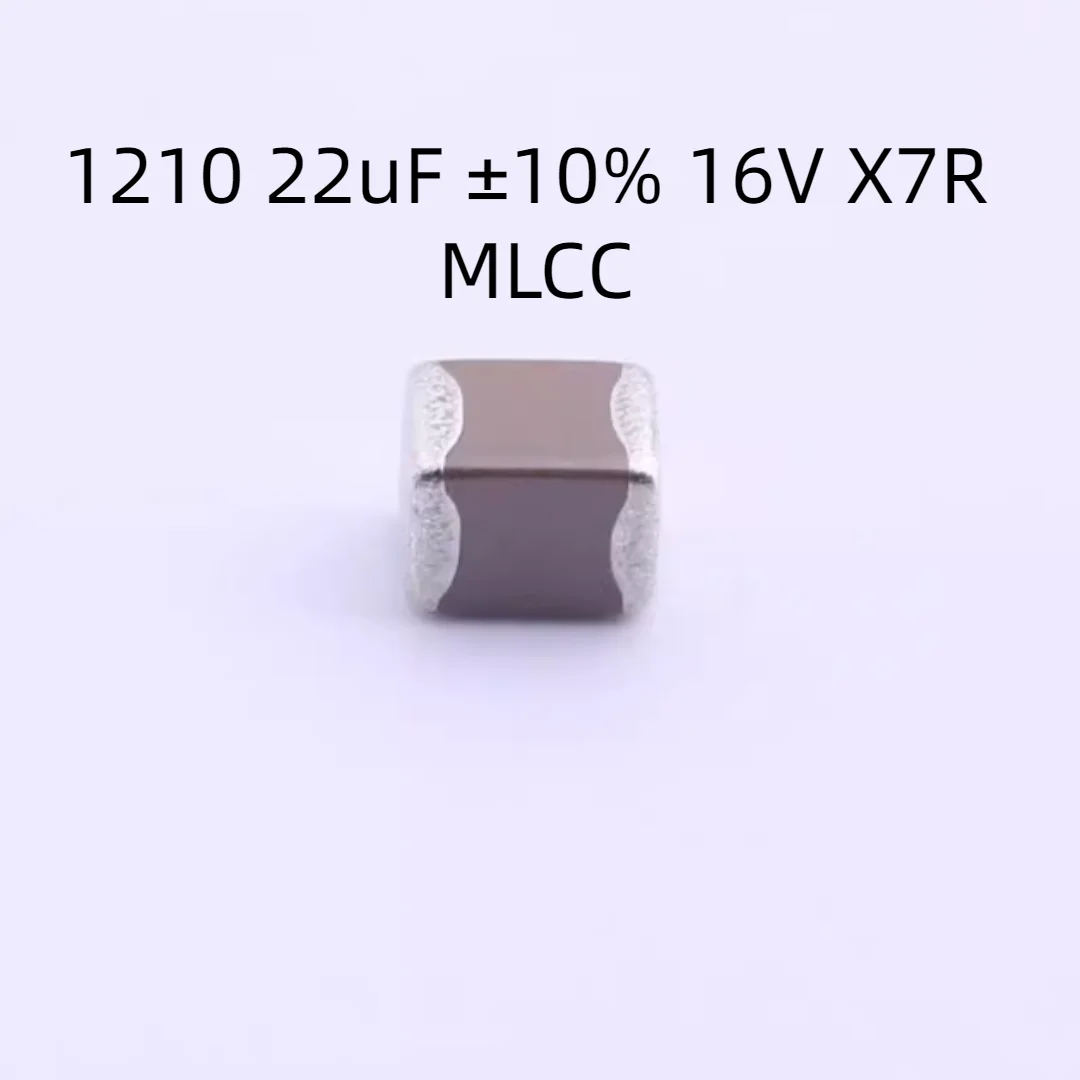 

1000PCS/LOT C3225X7R1C226KT000N Capacitor 1210 22uF ±10% 16V X7R MLCC