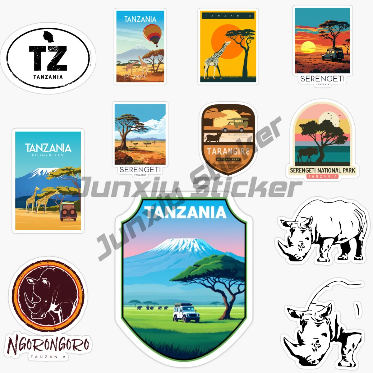 Car Accessories Zanzibar - TANZANIA ZANZIBAR Flag National Emblem Vinyl