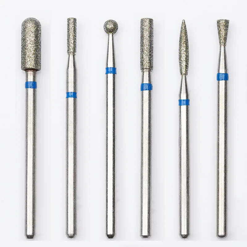 Diamant Hochwertiger Großhandel Nagelschleifer Kopf Nagelbohrzubehör für Maniküre Pediküre