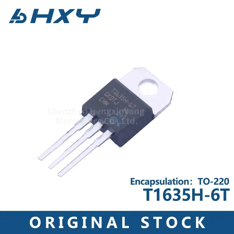 10Pcs/Lot   T1635H-6T TO-220 TO-220 16A 600V Thyristor (Thyristor)