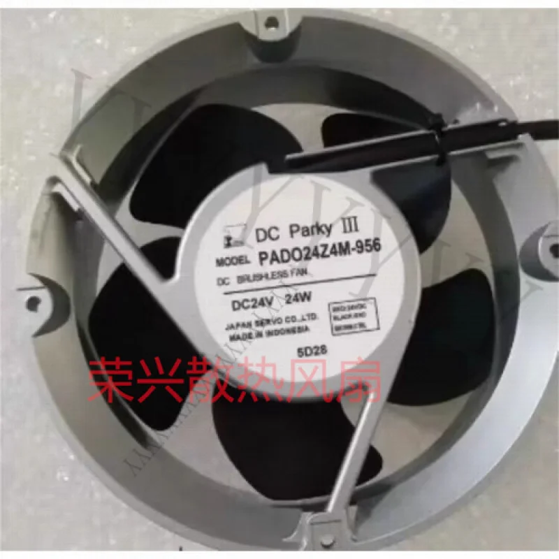 

Y+1PCS FOR PADO24Z4M-956 DC24V 24W 17251 17cm cooling fan