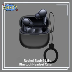 Case for Redmi Buds 6 Lite Protective Silicone Buds6 Buds6Lite Covers Wireless Earbuds Shell TWS Headphone Portable
