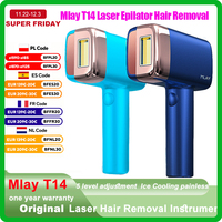 MLAY T14 Laser Hair Removal Permanent Malay IPL Epilator Ice Cool Painless Depilador a Laser 500000 Flashes Face Body Epilator