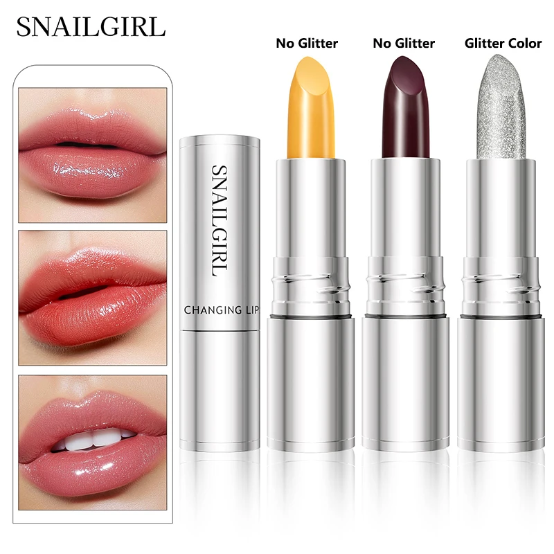 Kleurveranderende lippenstift, langdurige vochtinbrengende hydraterende lippenstift, temperatuurgeactiveerde lippenbalsem, voedende lipverzorging cosmetica