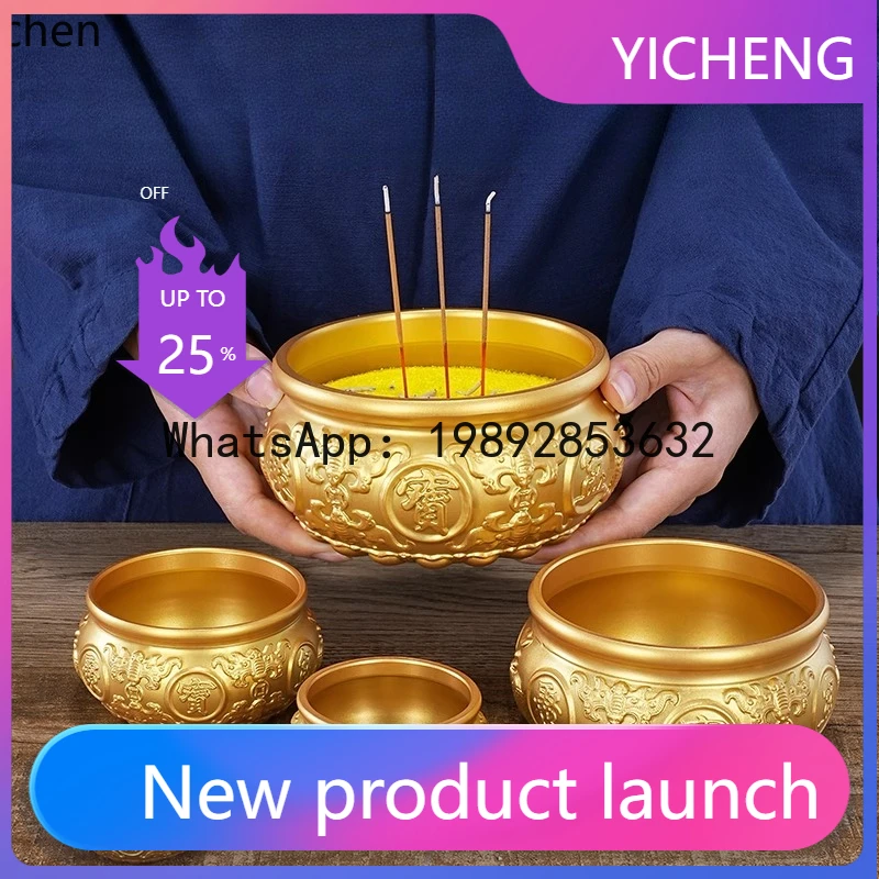 

pure brass incense burner is dedicated to the God of Wealth special indoor incense burner cornucopia