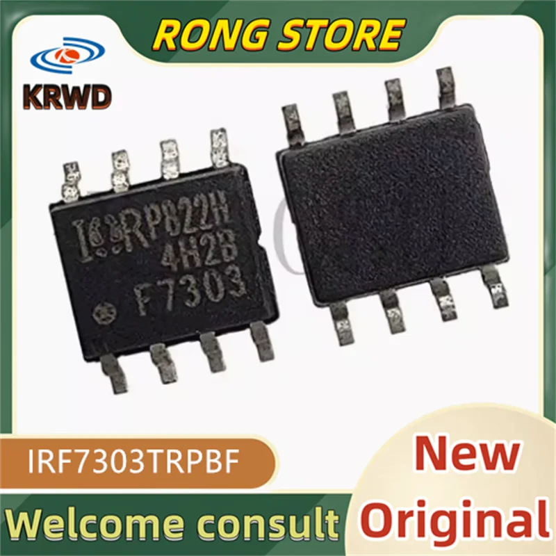 

10PCS F7303 NEW Original IRF7303TRPBF IRF7303TRP IRF7303TR IRF7303T SOP-8
