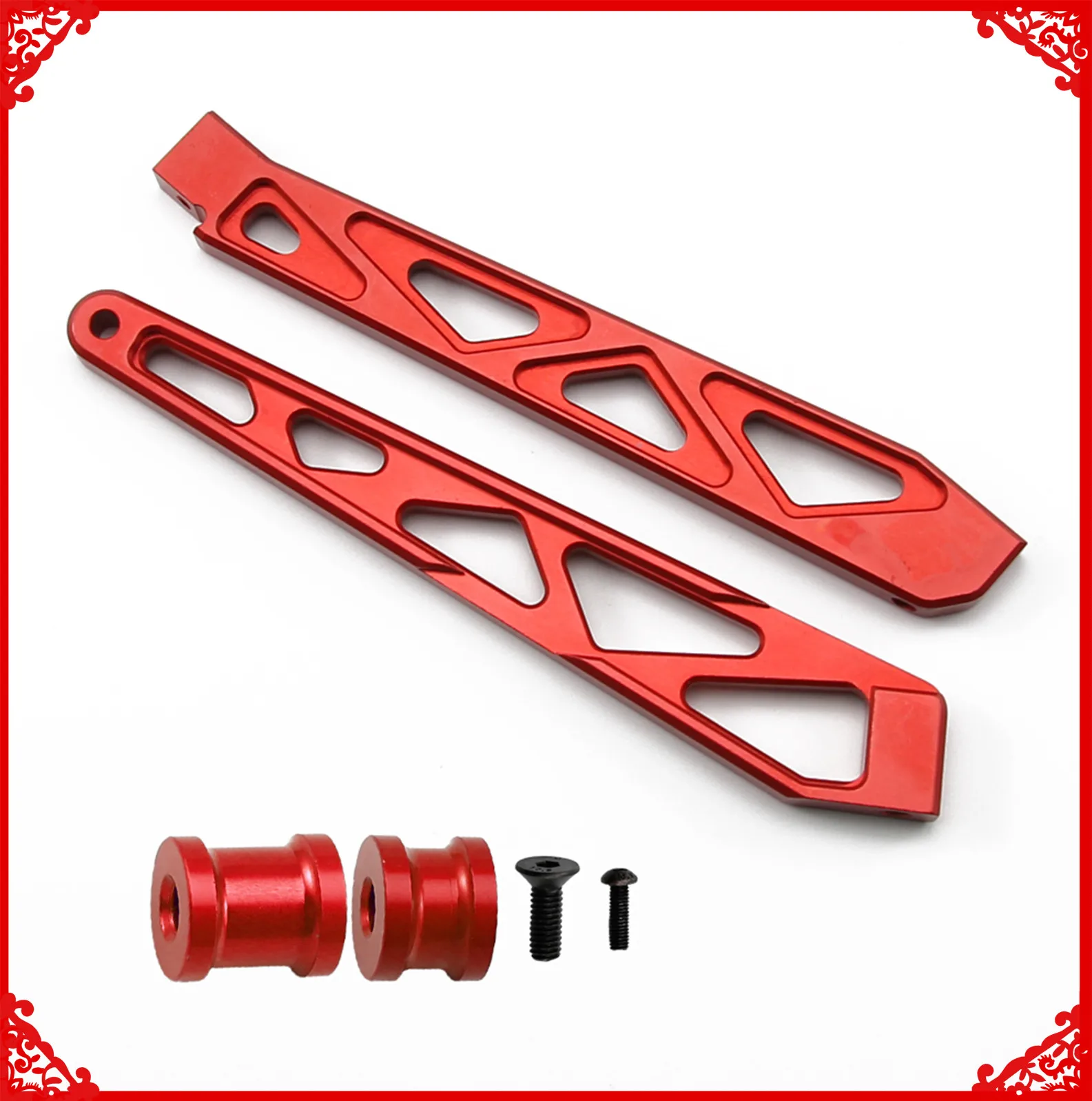 RCAWD ARA320620 Alloy CHASSIS BRACE FOR 1/7 ARRMA MOJAVE 6S BLX ARA7604V2 ARA7204 upgrade parts