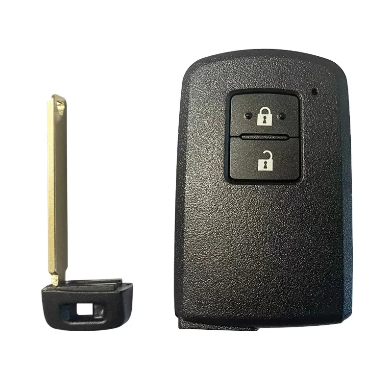 CN007158 Aftermarket 2 tasti chiave per Toyota Yaris Auris Smart Remote BA7EQ P1 88 DST-AES Chip 433MHz muslimah Keyless Go