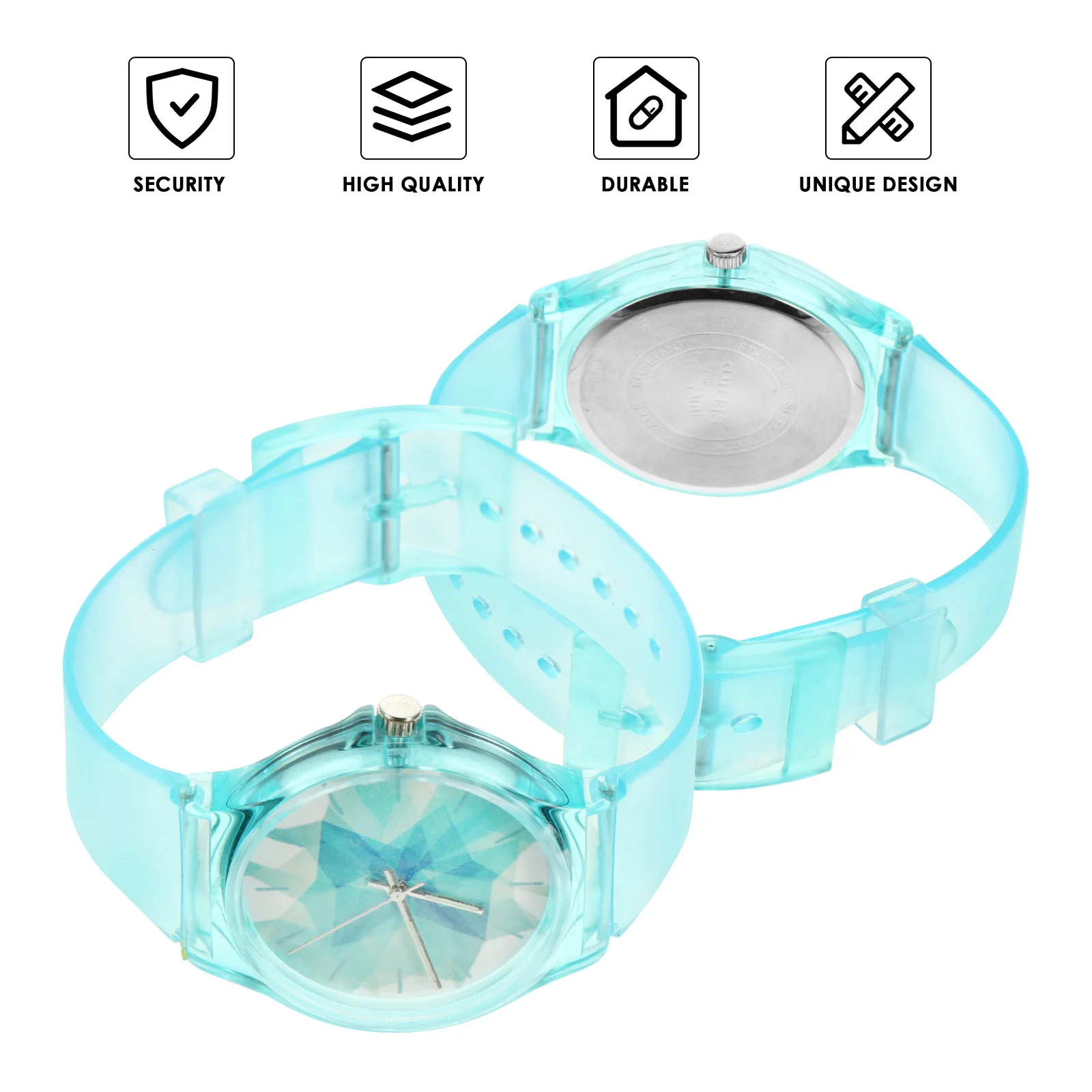 Student Quartz Watch Casual Wrist Watches for Kids Fashion Fresh Plastic Dial Scale Matching Clothing Great Gift