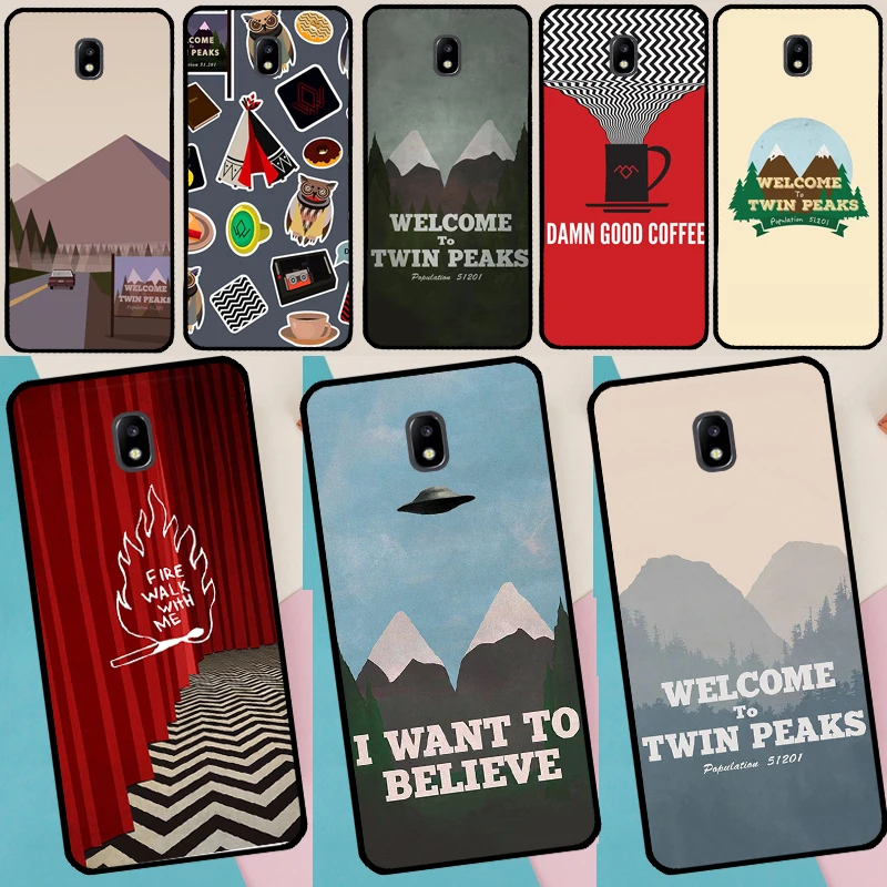 Welcome To Twin Peaks Phone Cover For Samsung J3 J7 J5 2016 A5 A3 2017 J4 J6 A6 A8 Plus A7 A9 J8 2018 Case Capa