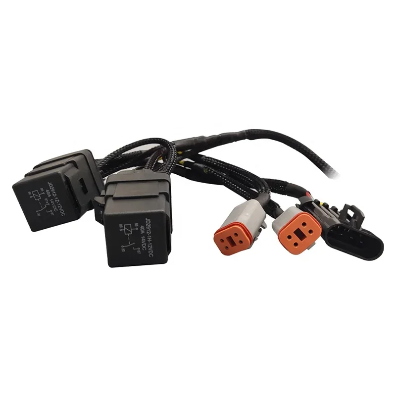 

Жгут проводов для фар Chiefdom BAJA ДЛЯ HARLEY TOURING Жгут проводов для ROAD GLIDE BAJA LP6 Pro Комплект светодиодных фонарей