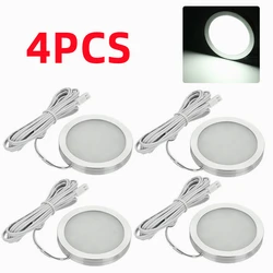 Luz LED para Interior de coche, iluminación para Camper, caravana, RV, 4 piezas, 12v