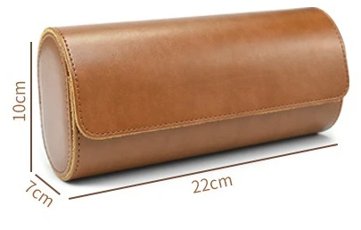 Leather Watch Box Retro Clock Box Leather Watch Box Roll Storage Box