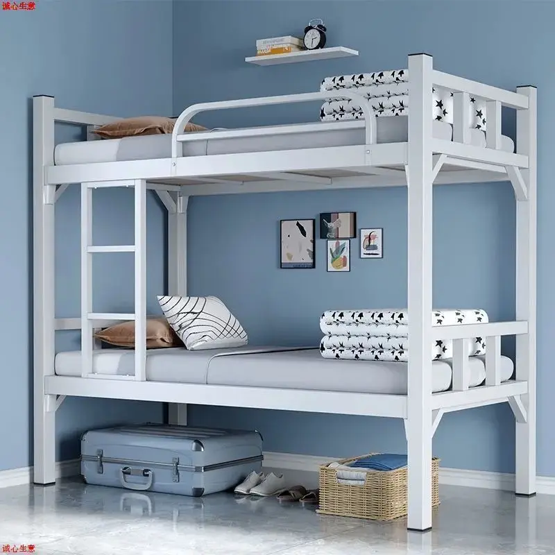 

Steel Bed Frame High Quality 2 Layers Steel Bunk Bed For Student Double Metaldormitory Beds With Ladder
