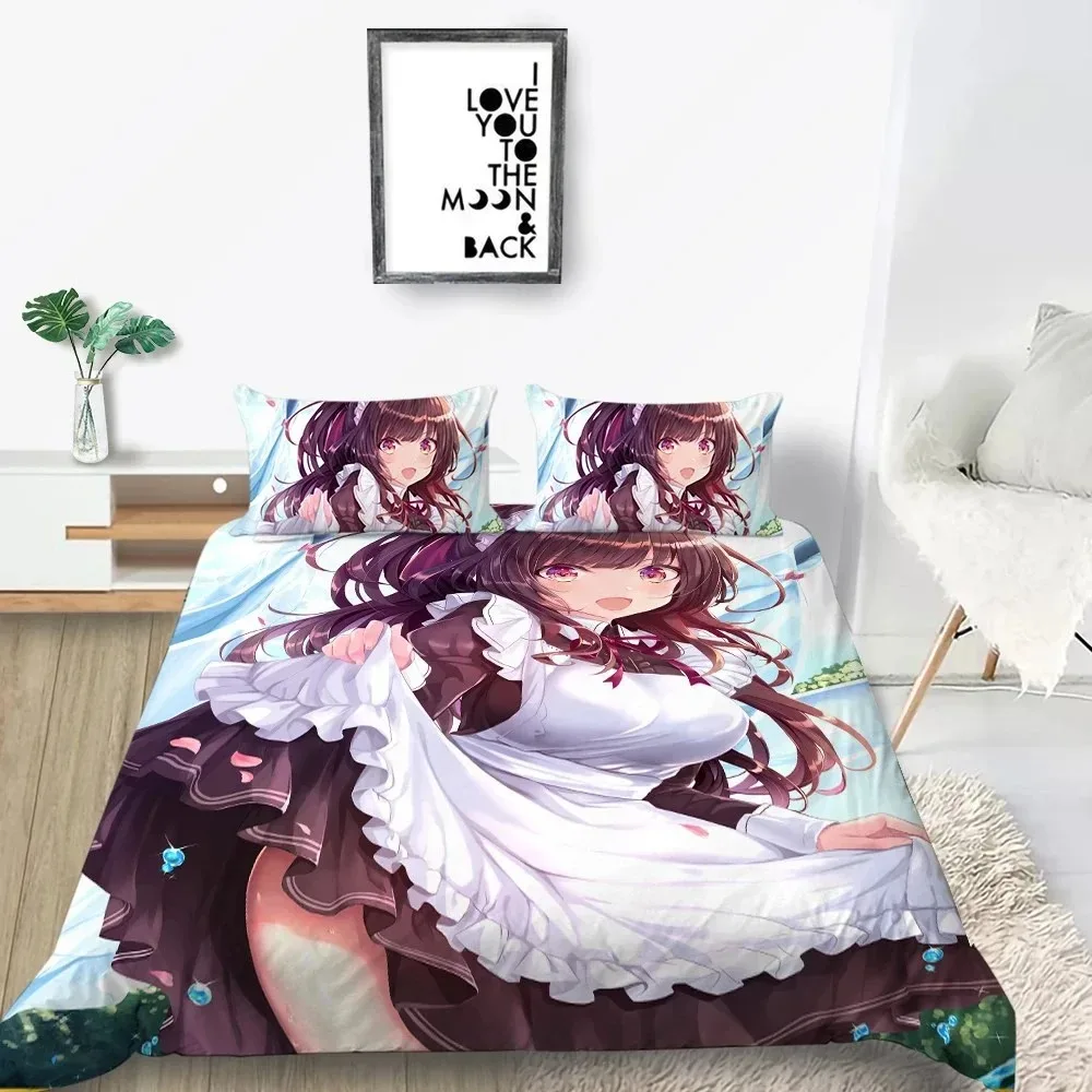 

Sexy Girls Bedding Set For Bedroom Soft Modern Bedspreads Comefortable Kids Duvet Cover Quilt Cover And Pillowcase