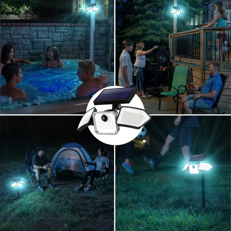 أضواء الطاقة الشمسية للخارج، أضواء خارجية تعمل بالطاقة الشمسية