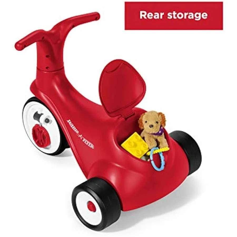 Radio Flyer Scoot 2 Pedal Ride on Bike Ride On Toy for Ages 1-3