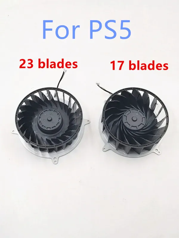 Replacement Internal Cooler Fan For PS5 Console Cooling Fan 17 / 23 Blades 12047GA-12M-WB-01 For PS5 Host Silent Fan 17 Blades