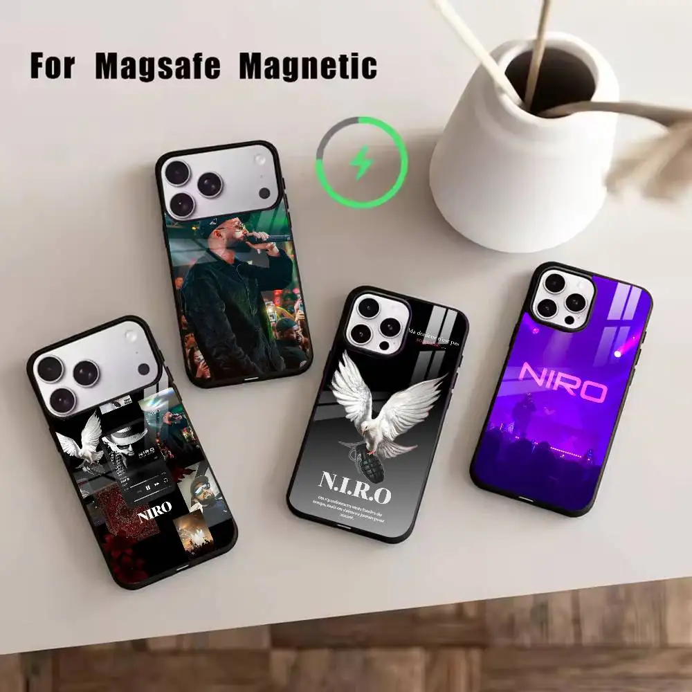 

Singer N-NIRO Phone Case For iPhone17,16,15,14,13,12,11 Plus,Pro Magnetic with Magsafe Wireless Charging