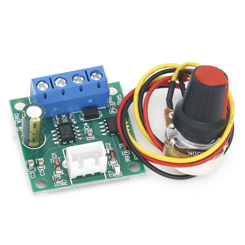 PWM DC motor governor Power supply Low voltage DC1.8V 3V 5V 6V 12V 15V speed control module 2A