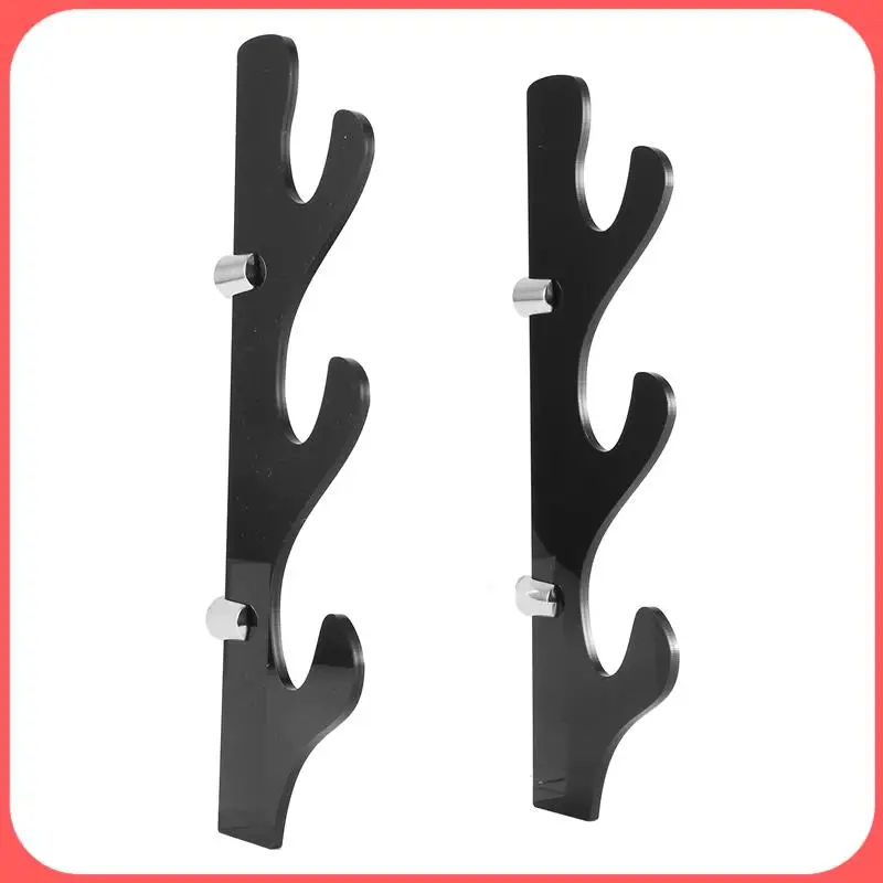 

A76I-акриловое настенное крепление, трехслойная подставка для меча самурая, держатель для светового меча, держатель для самурая