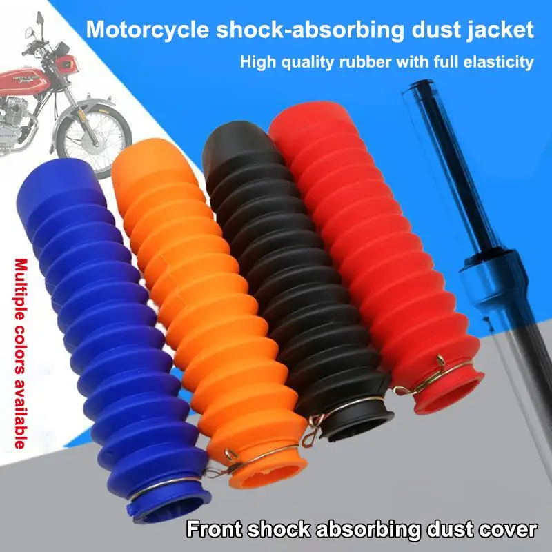 غطاء غبار من المطاط الطبيعي عالي الكثافة لامتصاص الصدمات الأمامي للدراجات النارية CG125. #3