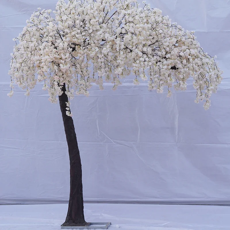 

High quality artificial plants trees wholesale large fake centerpiece cherry blossom tree for wall wedding decoration