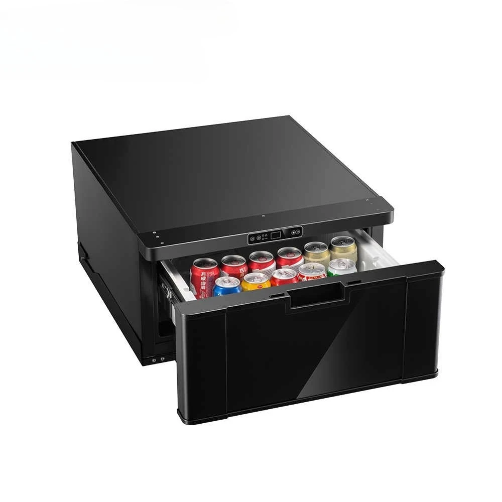 

Car Drawer Refrigerator DC-40DR Mini Fridge 12V 24V Mini Car Refrigerator Portable for Road Rv Trip